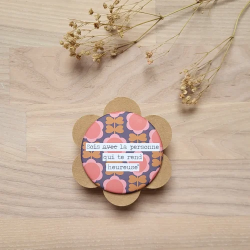 Magnet *Sois la personne qui te rend heureuse*
